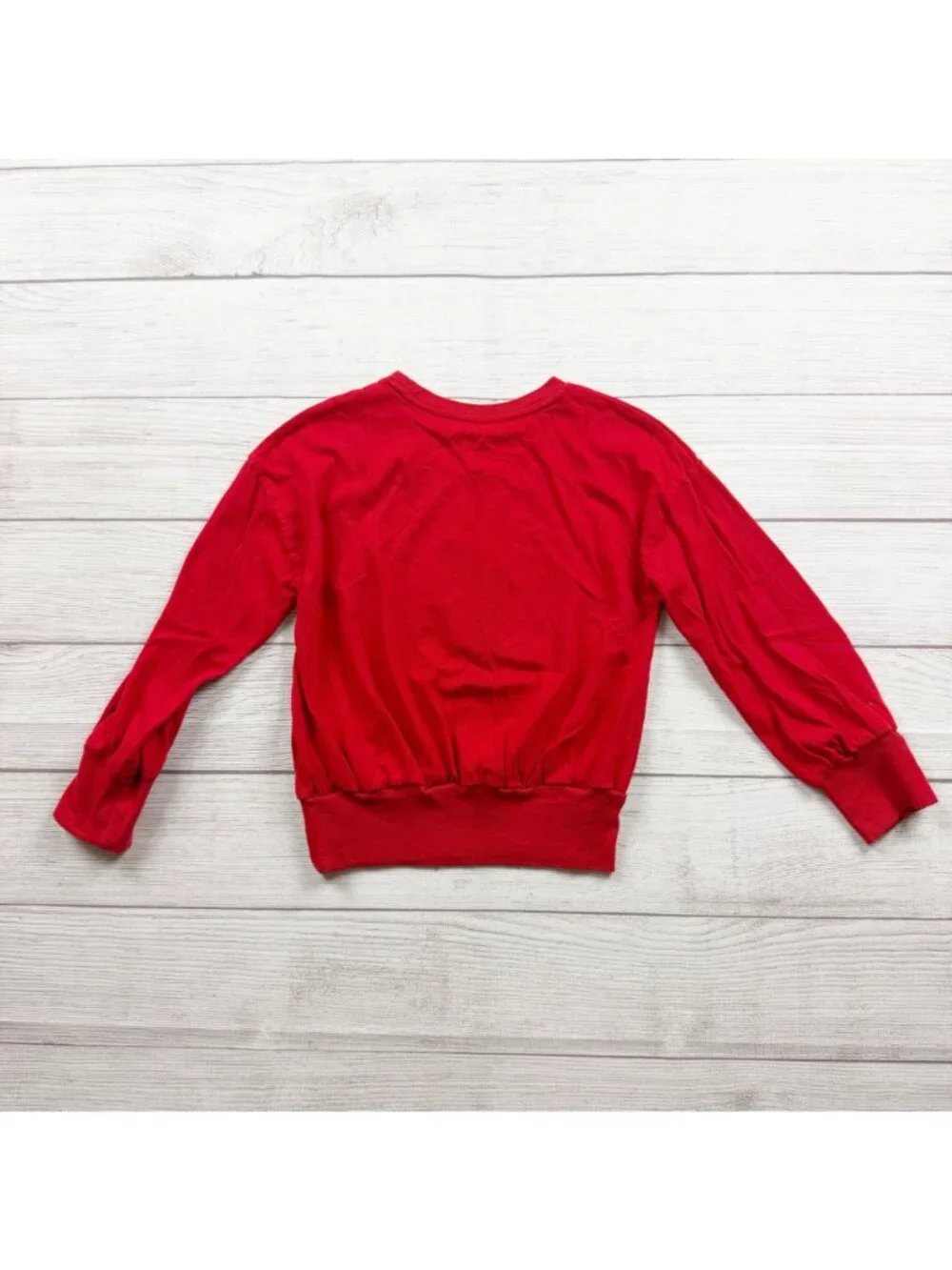 Old Navy Kids Merry Grinchmas Christmas Sweater Pullover Red S 6-7